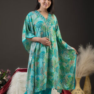 Muslin Printed Kaftan Pants
